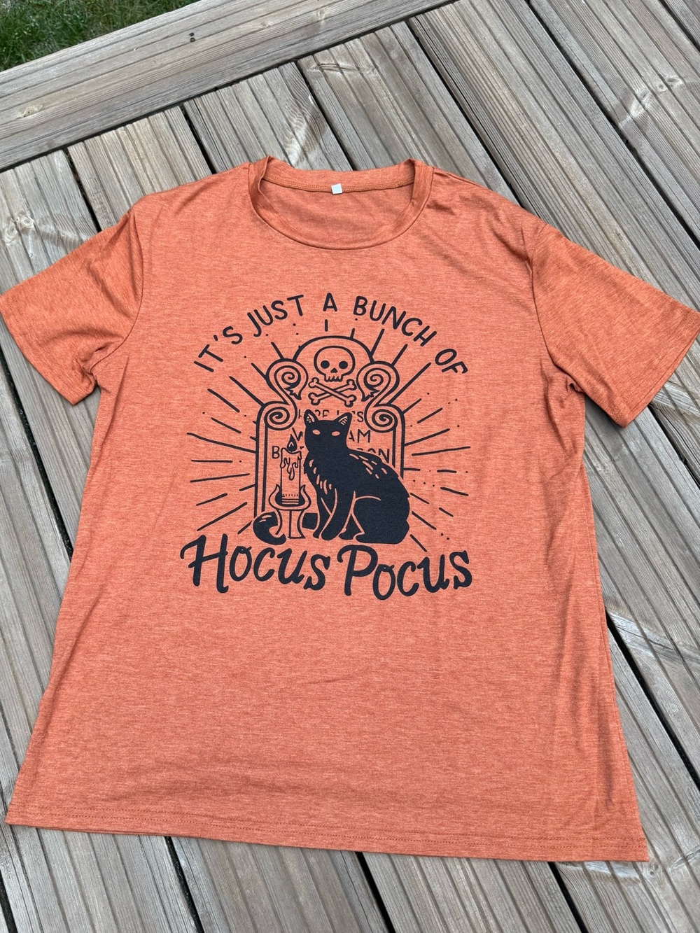 Orange "Hocus Pocus" Graphic Tee